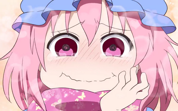 Yuyuko Saigyouji Anime Touhou HD Desktop Wallpaper | Background Image