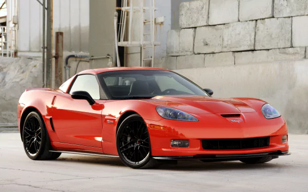 orange car car Chevrolet Chevrolet Corvette vehicle Chevrolet Corvette (C7) HD Desktop Wallpaper | Background Image