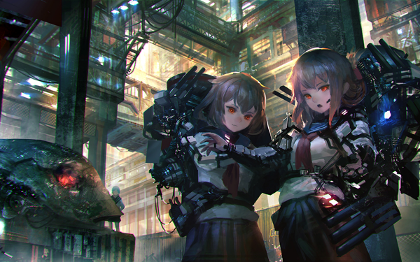 Anime Kantai Collection Ikazuchi Inazuma HD Wallpaper | Background Image