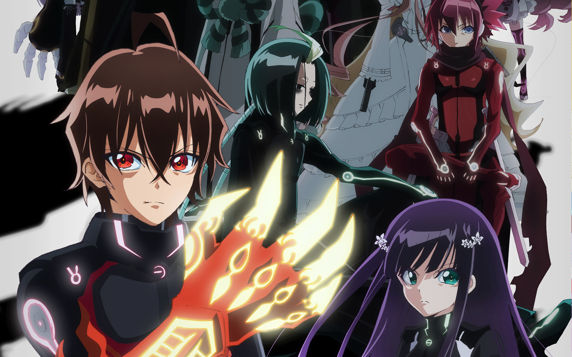 Anime Twin Star Exorcists HD Wallpaper Background Image.