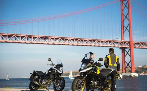 Suzuki V-Strom 650XT vehicle Suzuki V-Strom 650 HD Desktop Wallpaper | Background Image
