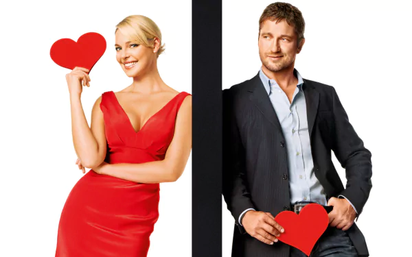 Katherine Heigl Gerard Butler movie The Ugly Truth HD Desktop Wallpaper | Background Image