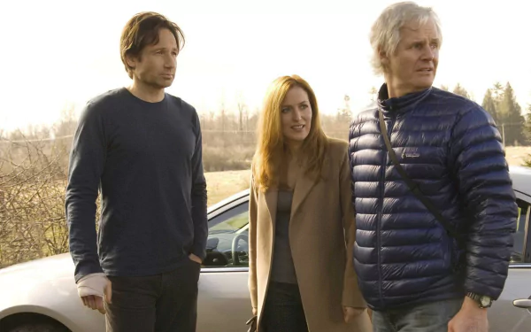 Gillian Anderson Fox Mulder David Duchovny Dana Scully movie The X Files: I Want to Believe HD Desktop Wallpaper | Background Image