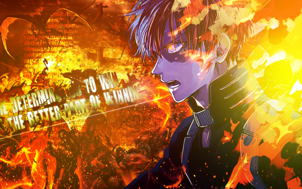Anime My Hero Academia Shoto Todoroki HD Wallpaper | Background Image