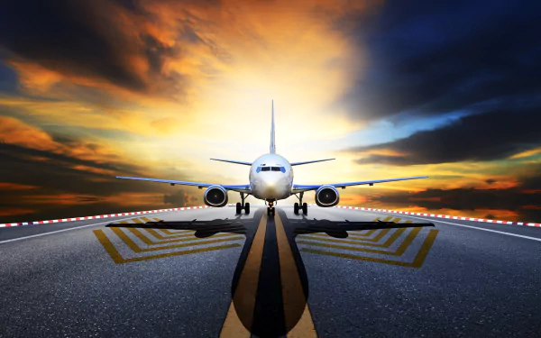 passenger plane vehicle aircraft HD Desktop Wallpaper | Background Image