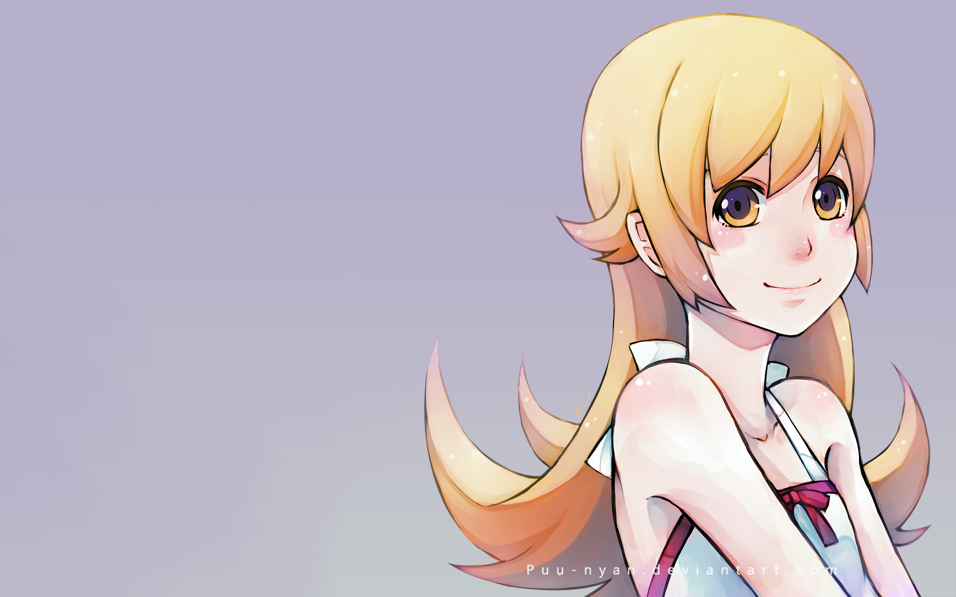 Download Shinobu Oshino Anime Monogatari (Series) HD Wallpaper ...