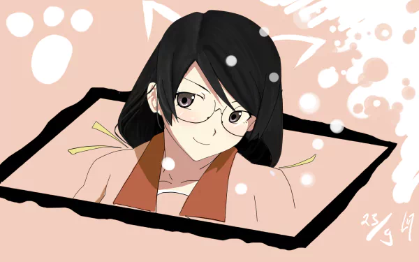 Tsubasa Hanekawa Anime Monogatari (Series) HD Desktop Wallpaper | Background Image