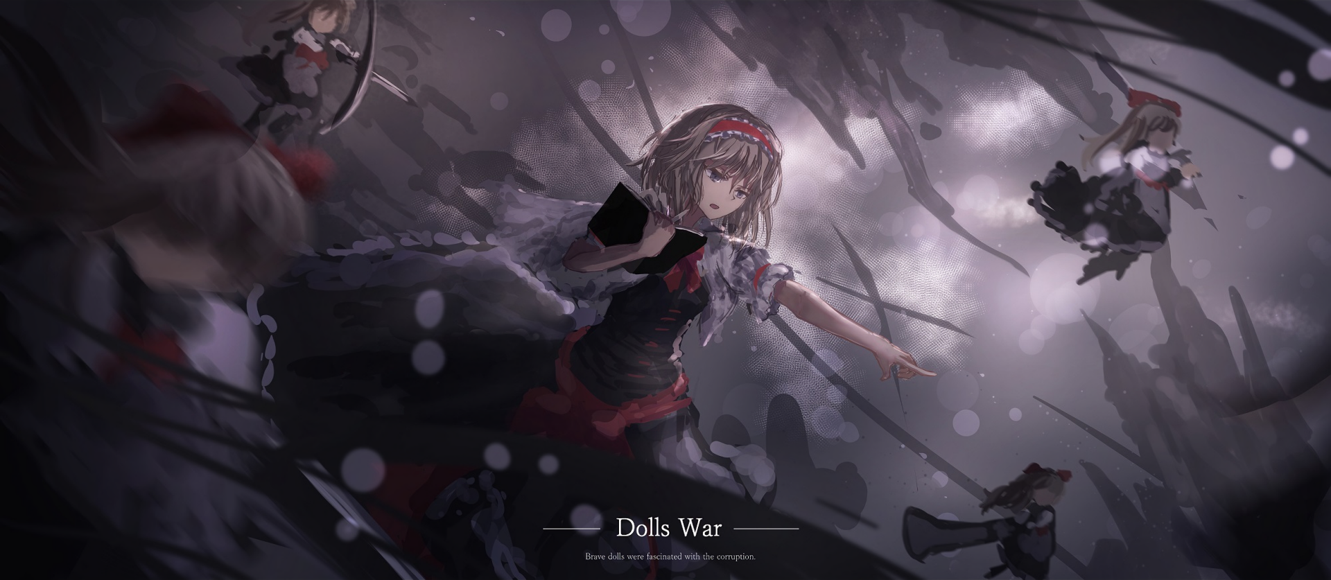 Download Shanghai Doll Alice Margatroid Anime Touhou HD Wallpaper