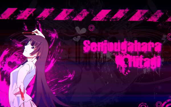 Anime Monogatari (Series) Hitagi Senjōgahara HD Wallpaper | Background Image