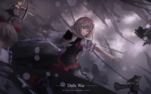 Shanghai Doll Alice Margatroid Anime Touhou HD Desktop Wallpaper | Background Image