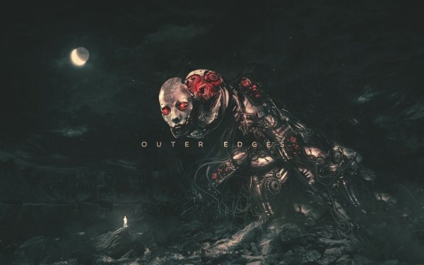 Sci Fi Robot Futuristic Night HD Wallpaper | Background Image