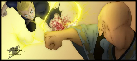 Laxus Dreyar Jura Neekis Anime Fairy Tail HD Desktop Wallpaper | Background Image