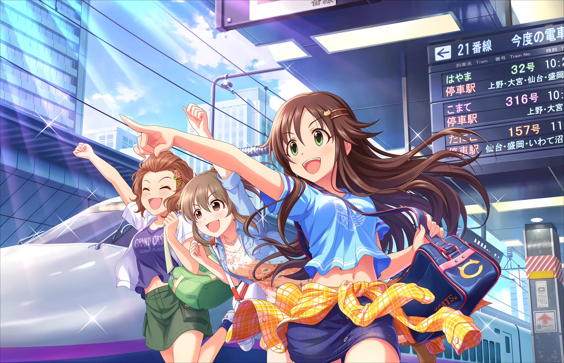 Anime THE iDOLM@STER: Cinderella Girls Starlight Stage HD Wallpaper | Background Image