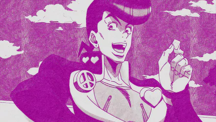 Josuke Higashikata Anime Jojo's Bizarre Adventure HD Desktop Wallpaper | Background Image