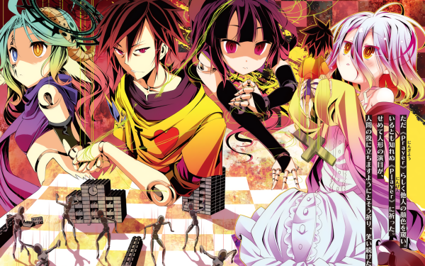 Anime No Game No Life Shiro Sora HD Wallpaper | Background Image