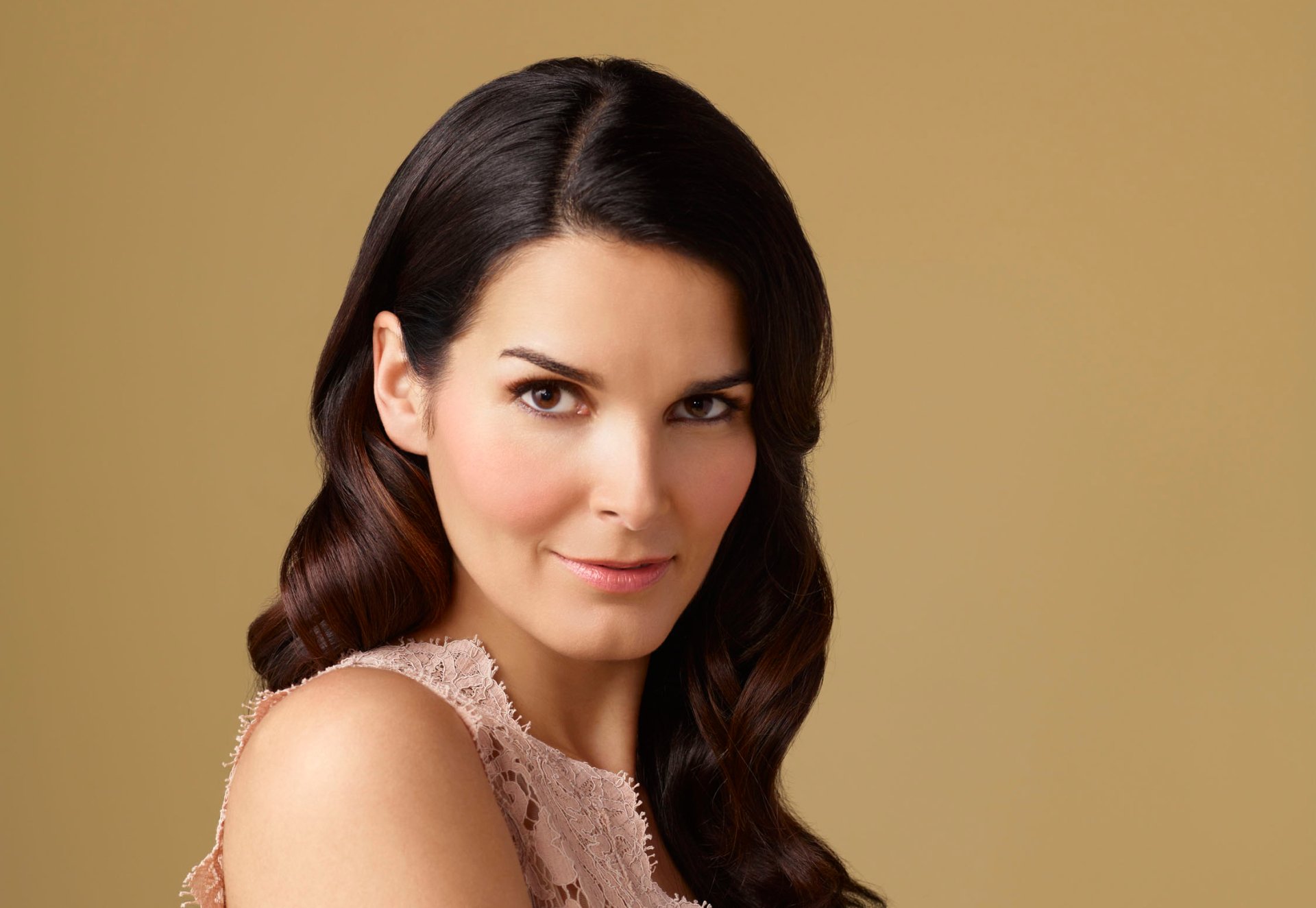 Download Brown Eyes Face Brunette Actress Celebrity Angie Harmon HD ...