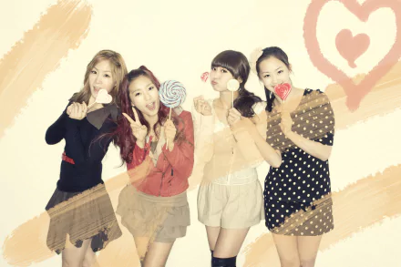 asian K-pop music Sistar HD Desktop Wallpaper | Background Image