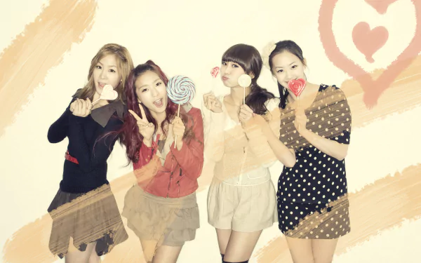 asian K-pop music Sistar HD Desktop Wallpaper | Background Image