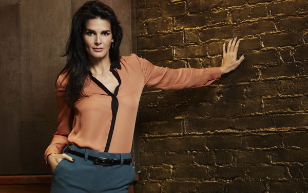 Celebrity Angie Harmon Actresses United States Actress Brunette Brown Eyes HD Wallpaper | Background Image