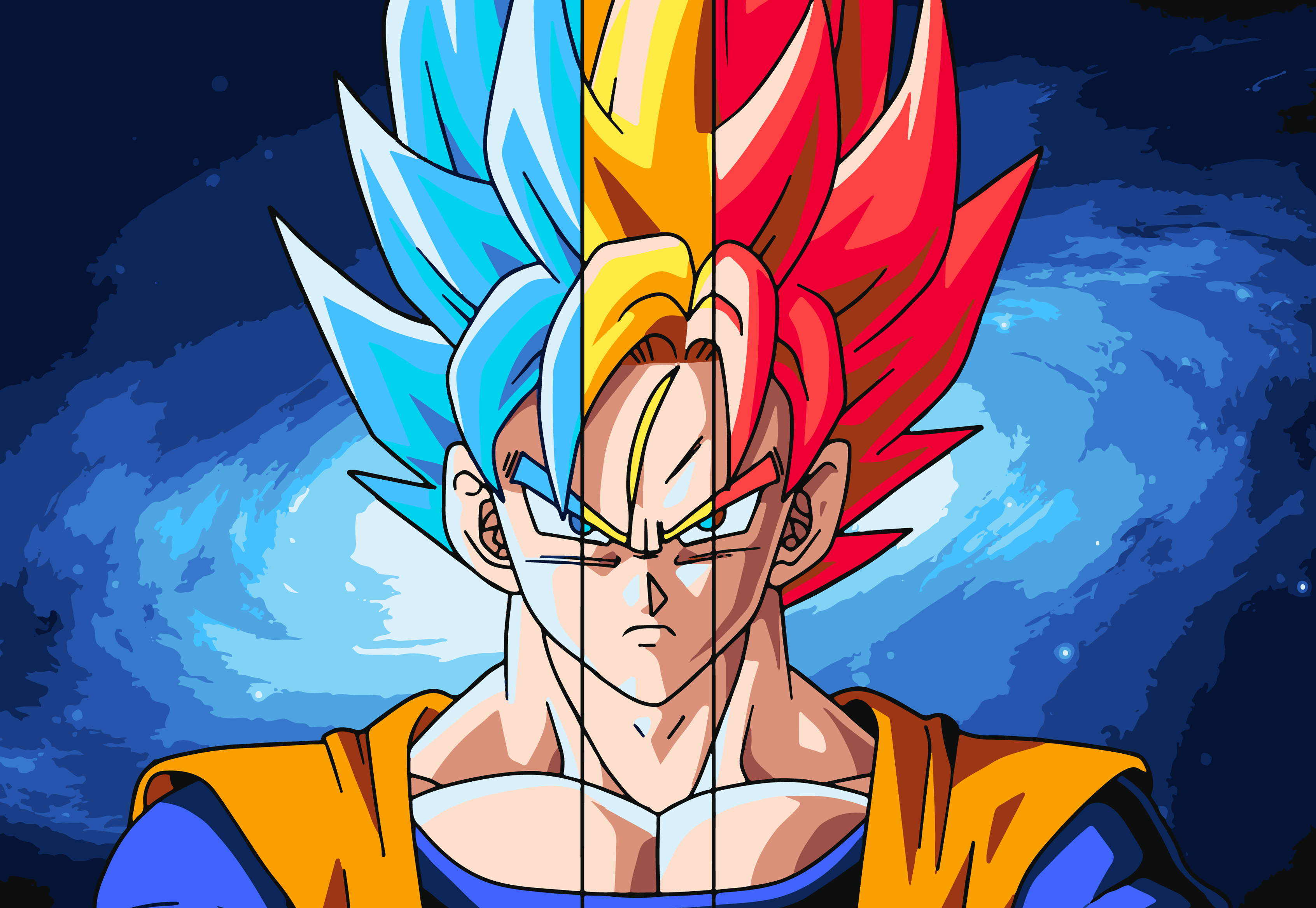 Super Saiyan Blue Pan by ANi_