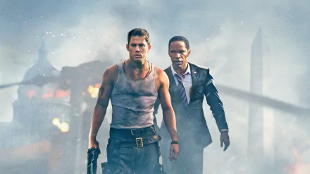 Jamie Foxx Channing Tatum movie White House Down HD Desktop Wallpaper | Background Image