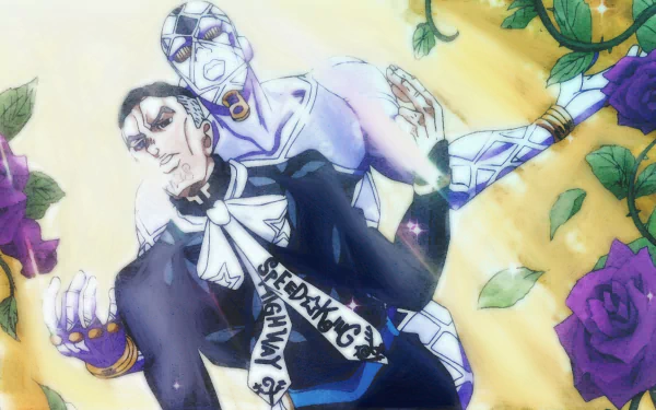 Highway Star (Jojo's Bizarre Adventure) Yuya Fungami Anime Jojo's Bizarre Adventure HD Desktop Wallpaper | Background Image