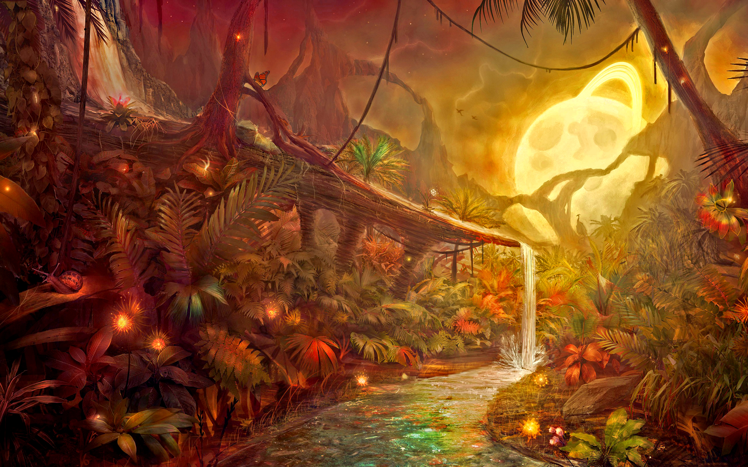 Fantasy Landscape HD Wallpaper | Background Image | 2560x1600
