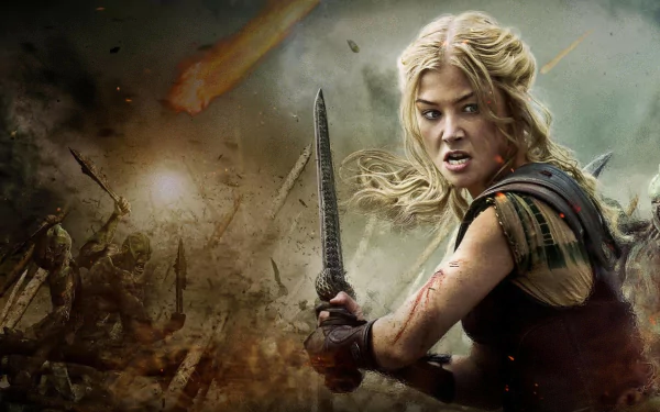 Andromeda (Wrath Of The Titans) Rosamund Pike movie Wrath Of The Titans HD Desktop Wallpaper | Background Image
