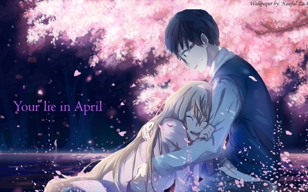 Anime Your Lie in April Kaori Miyazono Kousei Arima HD Wallpaper | Background Image