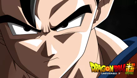 Close-up of an intense Dragon Ball Super character in vibrant anime style, rendered in crisp 4K Ultra HD for PC desktop wallpaper and background.