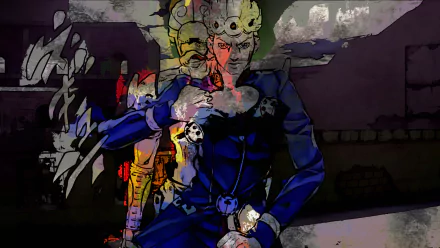 Gold Experience (Jojo's Bizarre Adventure) Giorno Giovanna Anime Jojo's Bizarre Adventure HD Desktop Wallpaper | Background Image