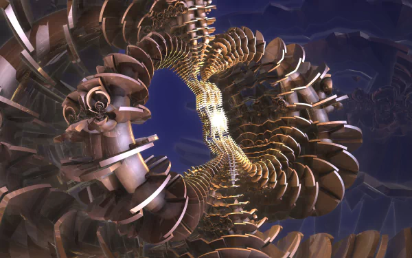  Pong 3 with Scratchytag - 3d Fractal Art