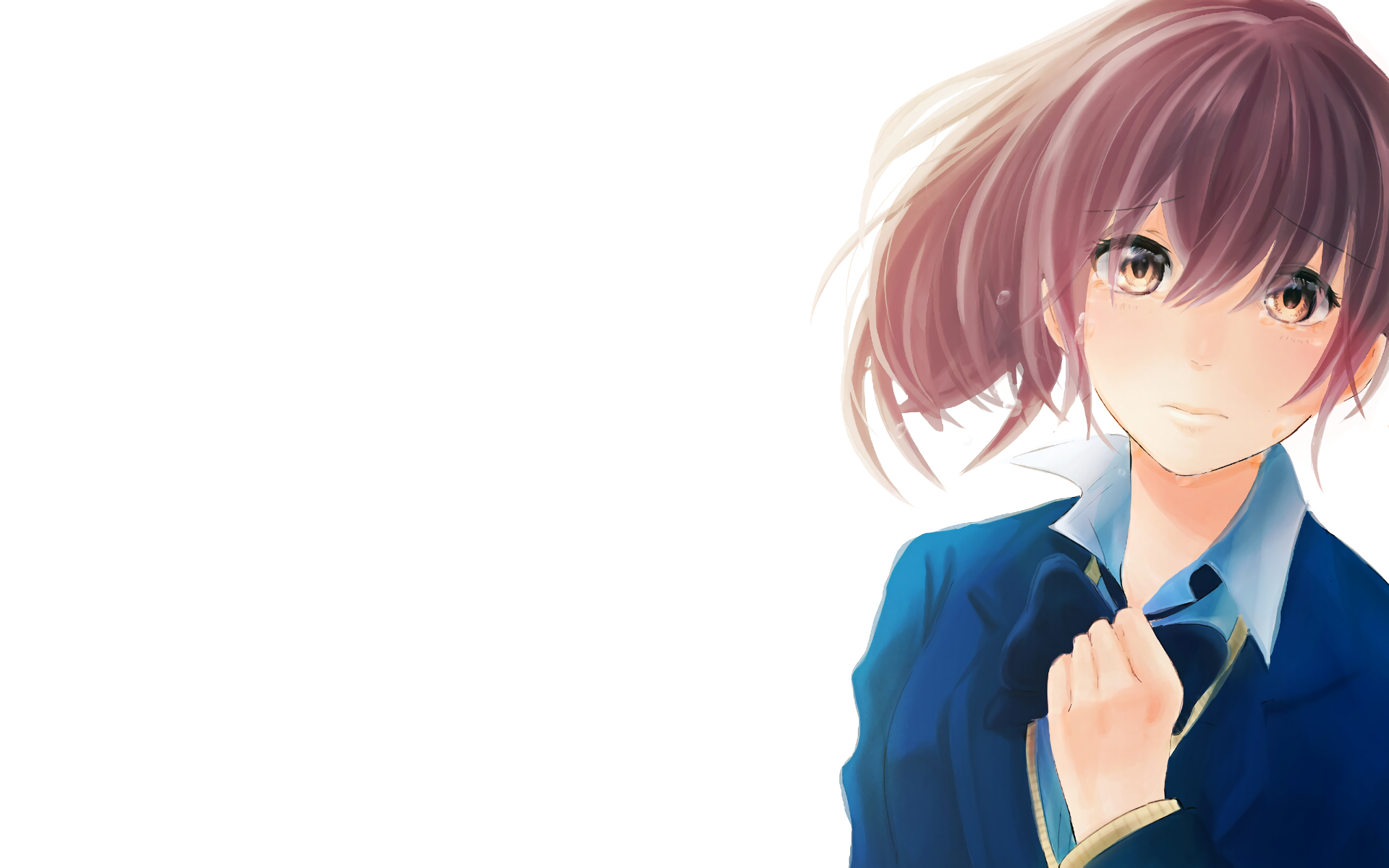 Shouko Smiling Eyes Closed