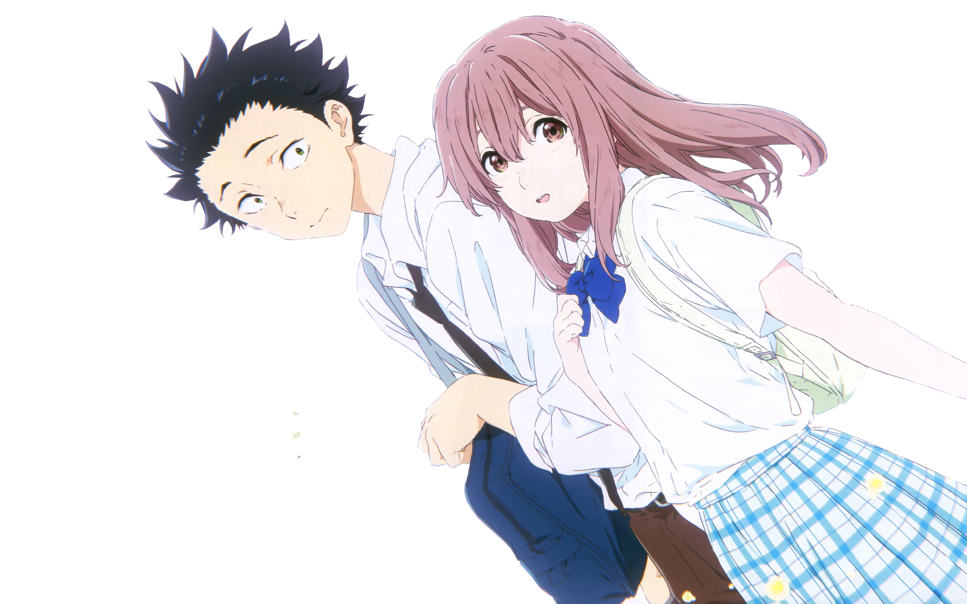 Download Shouya Ishida Shouko Nishimiya Anime A Silent Voice HD Wallpaper