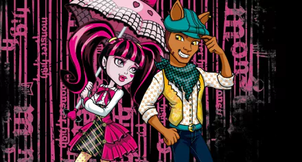 emo gothic fantasy Mattel doll TV Show Monster High HD Desktop Wallpaper | Background Image