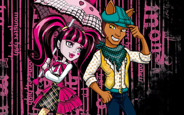 emo gothic fantasy Mattel doll TV Show Monster High HD Desktop Wallpaper | Background Image