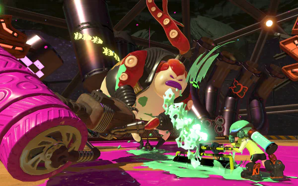 Inkling (Splatoon) video game Splatoon 2 HD Desktop Wallpaper | Background Image