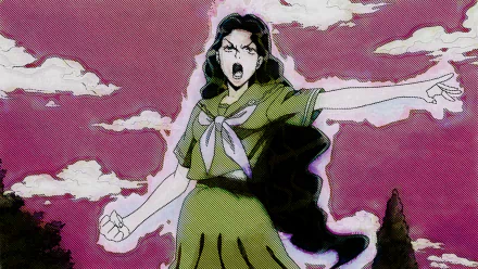 Yukako Yamagishi Anime Jojo's Bizarre Adventure HD Desktop Wallpaper | Background Image