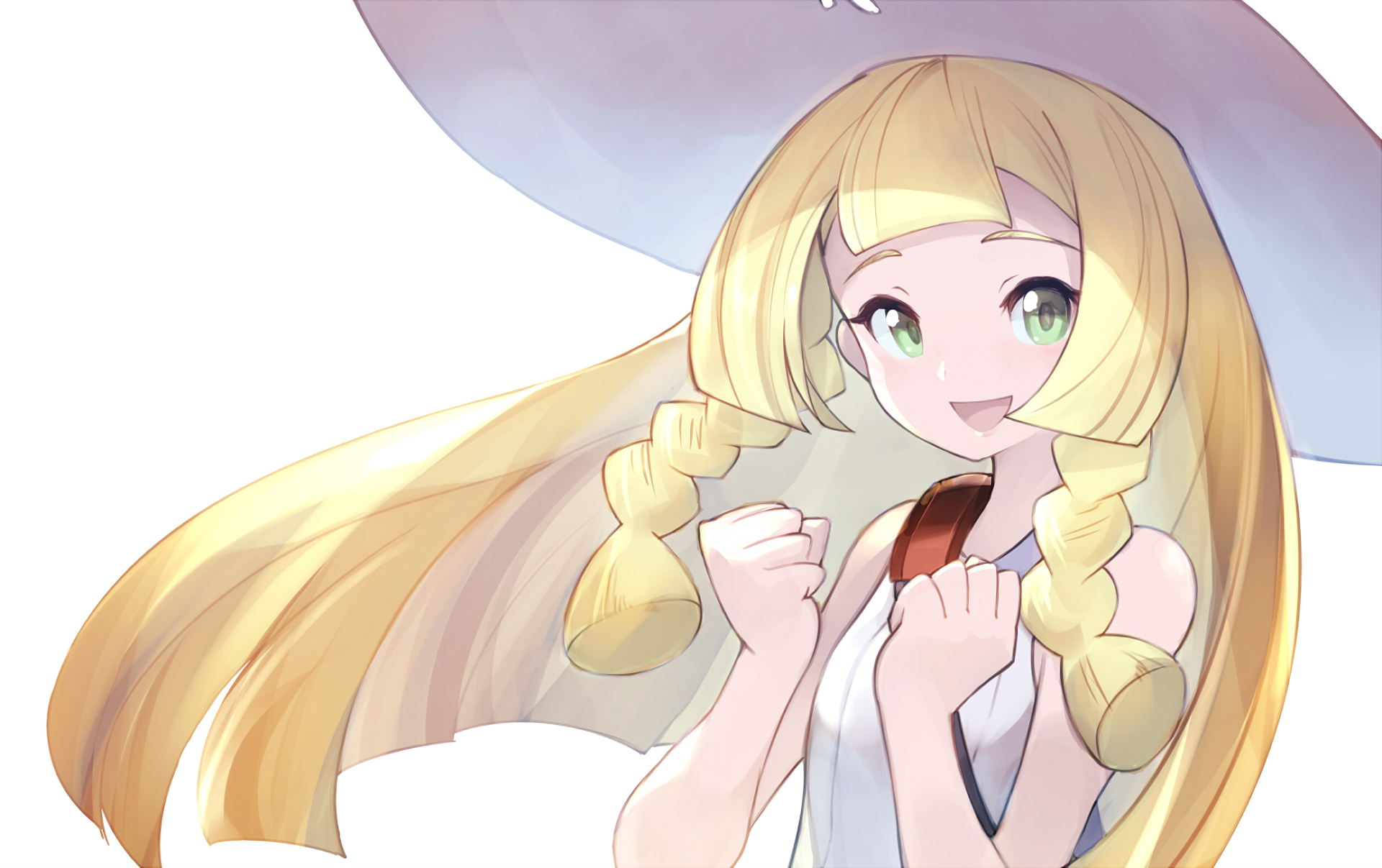 Download Lillie (Pokemon) Video Game Pokémon: Sun And Moon HD Wallpaper