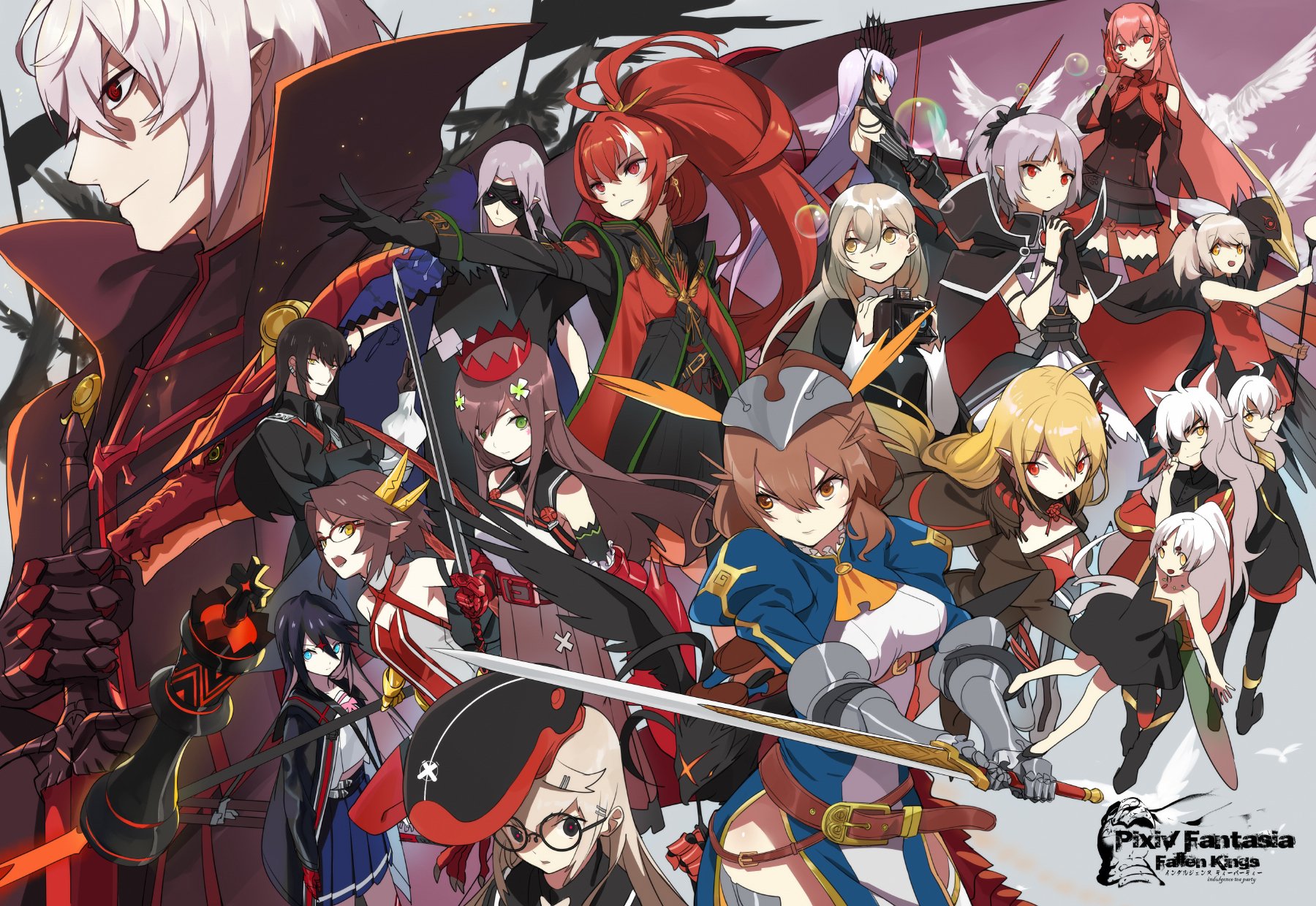 Anime Pixiv Fantasia Fallen Kings Wallpaper