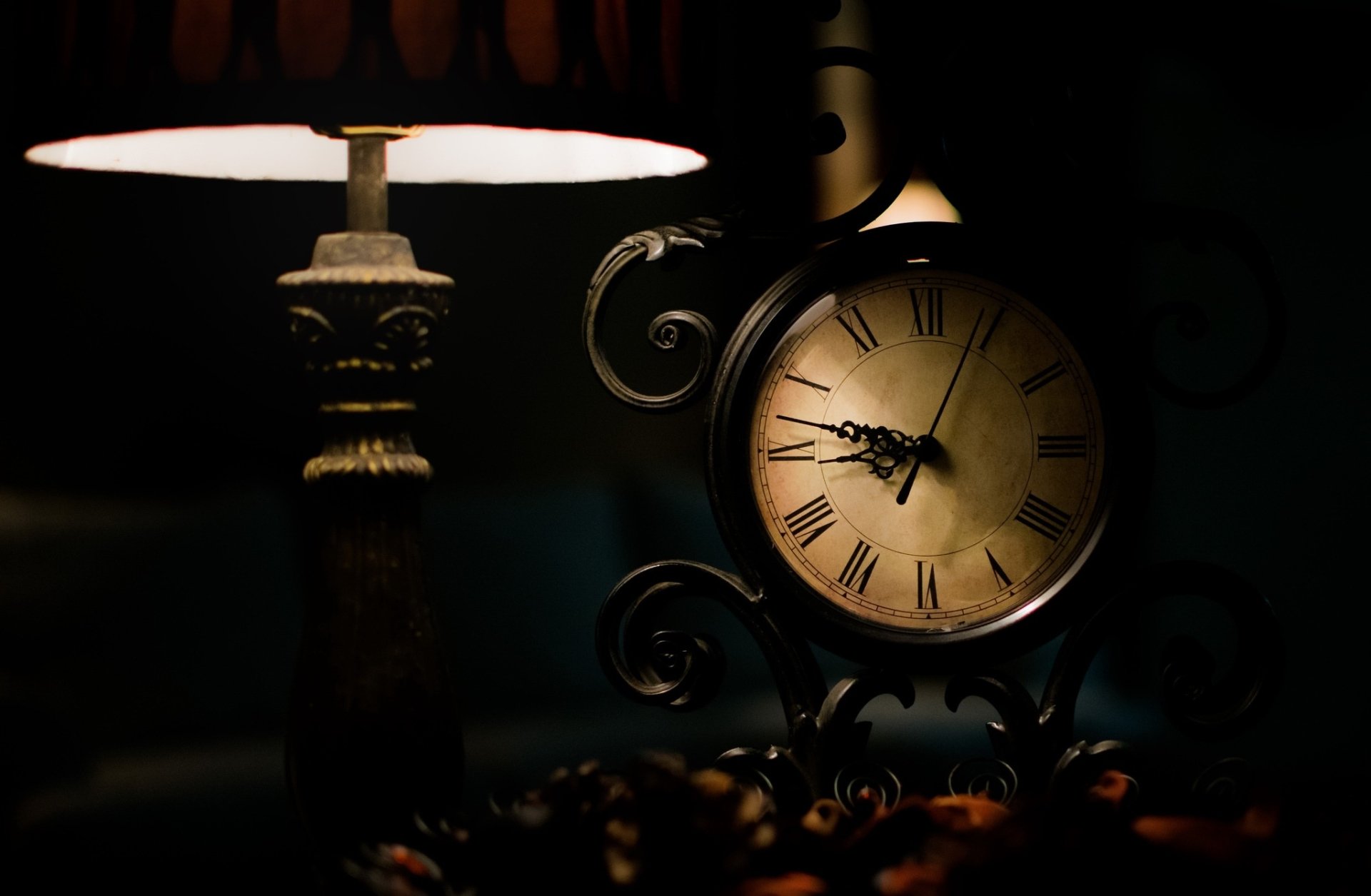 Download Dark Man Made Clock HD Wallpaper by Stacy Pelzl