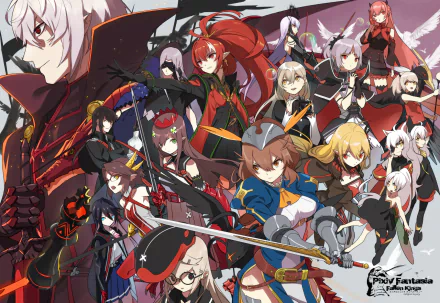 Anime Pixiv Fantasia Fallen Kings HD Desktop Wallpaper | Background Image