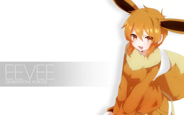 Eevee (Pokémon) Anime Pokémon HD Desktop Wallpaper | Background Image
