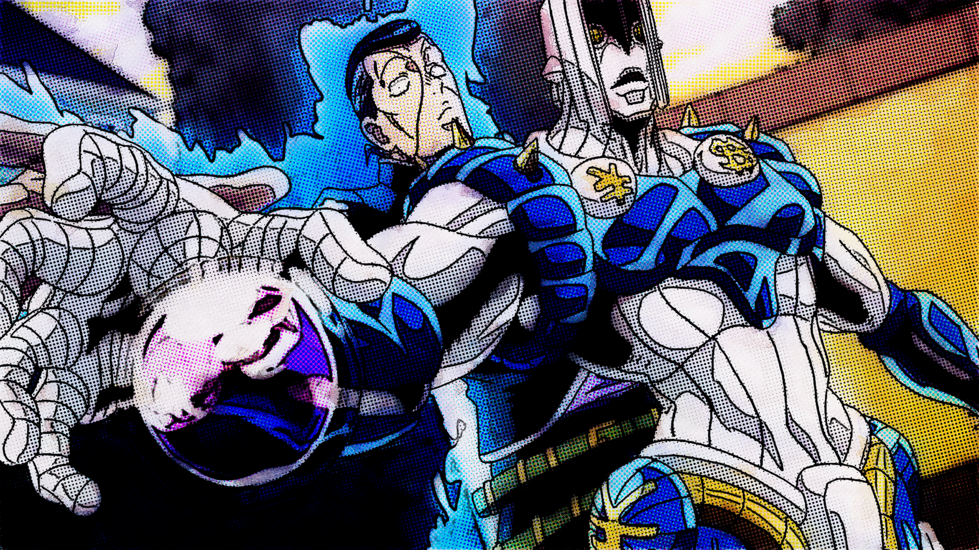 Anime Jojo's Bizarre Adventure HD Wallpaper by Terumi Nishii