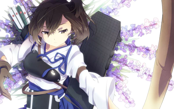 Kaga (Kancolle) Anime Kantai Collection HD Desktop Wallpaper | Background Image