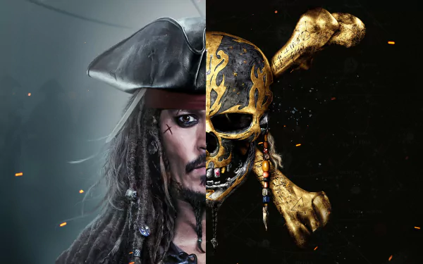 Jack Sparrow Johnny Depp movie Pirates Of The Caribbean: Dead Men Tell No Tales HD Desktop Wallpaper | Background Image