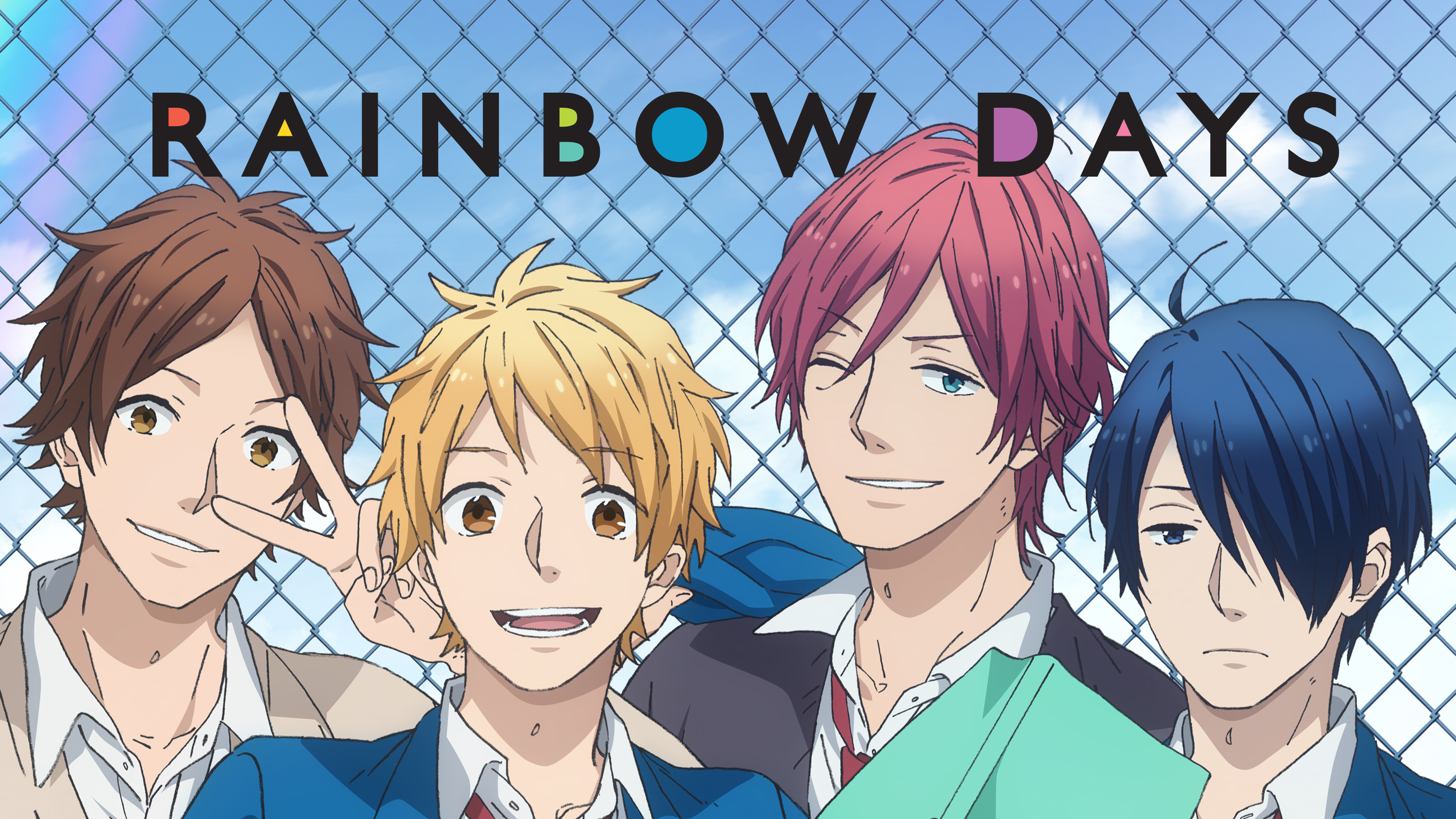 Anime Rainbow Days HD Wallpaper | Background Image