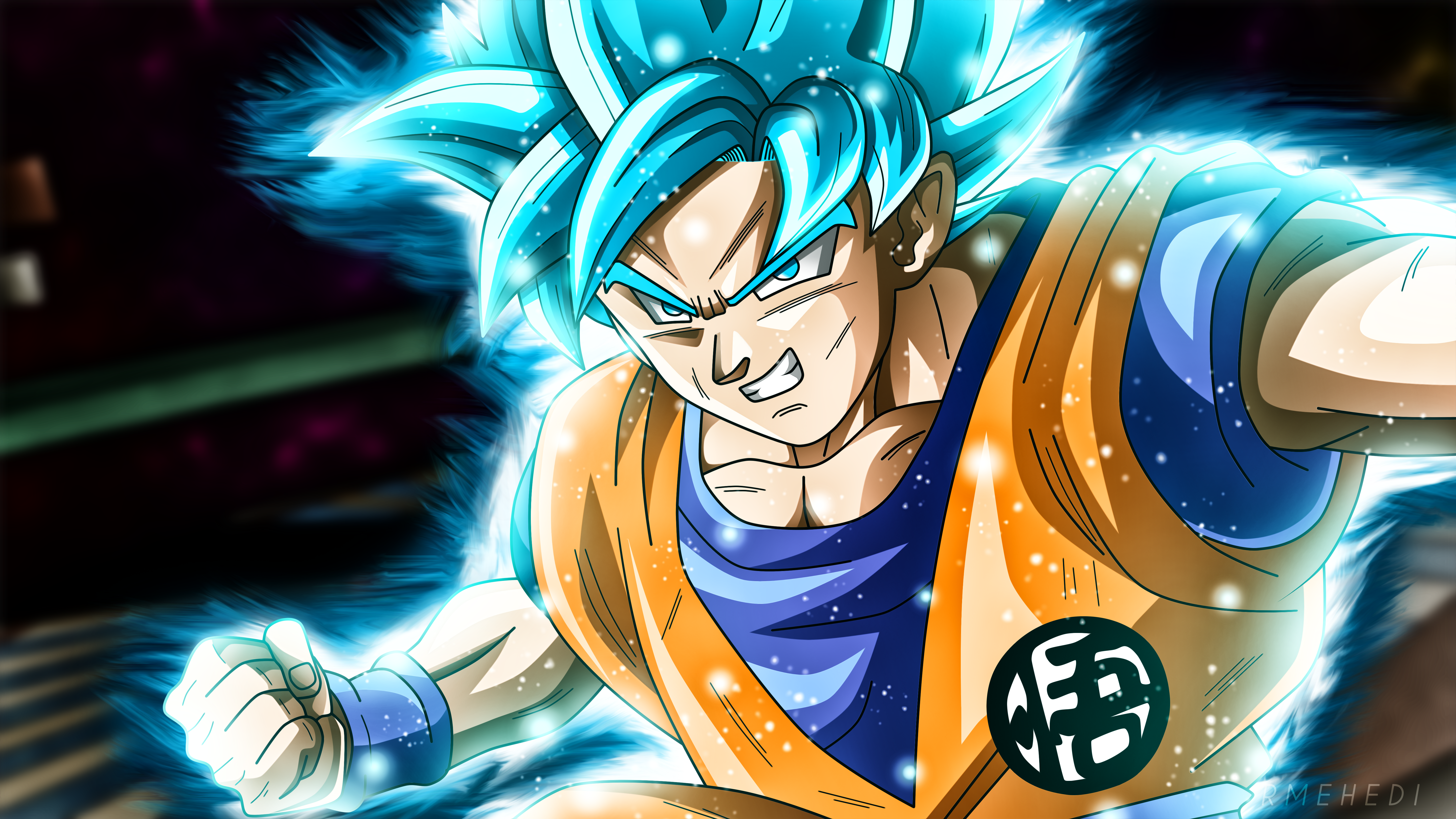 Modern Goku, anime, dbz, dragon ball z, goku, HD phone wallpaper