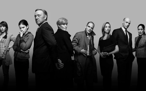 Kate Mara Robin Wright Kevin Spacey TV Show House Of Cards HD Desktop Wallpaper | Background Image