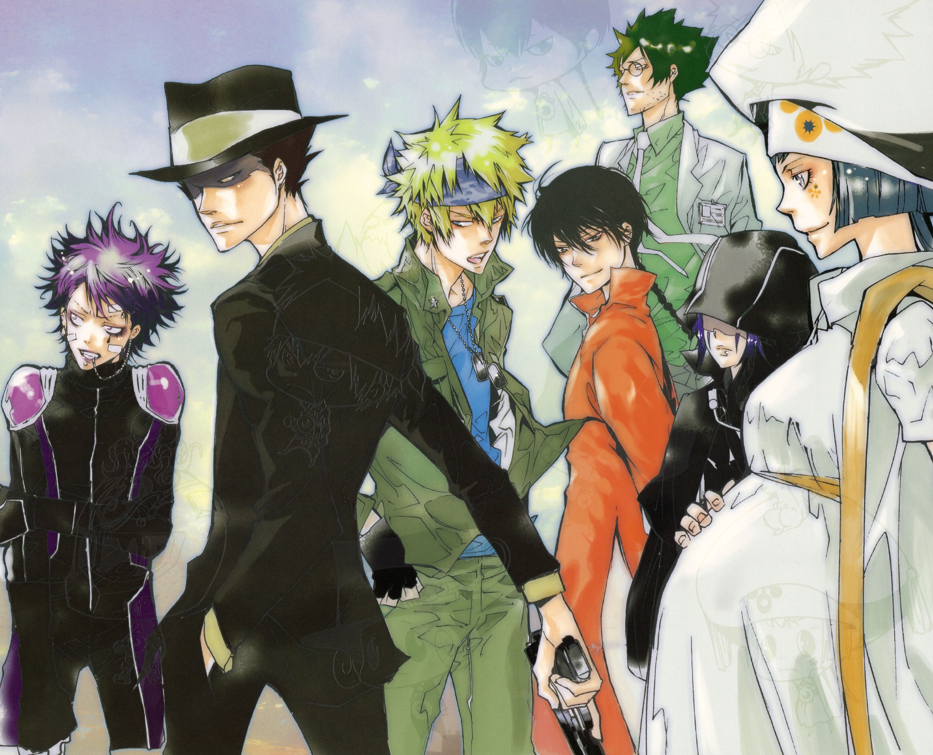 hitman reborn colonello and lal mirch